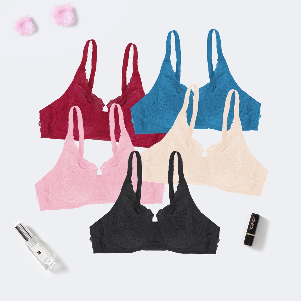 Jual The Bra House 3/4 Cup Lace Bra B011352C ( Cup C ) Shopee Indonesia