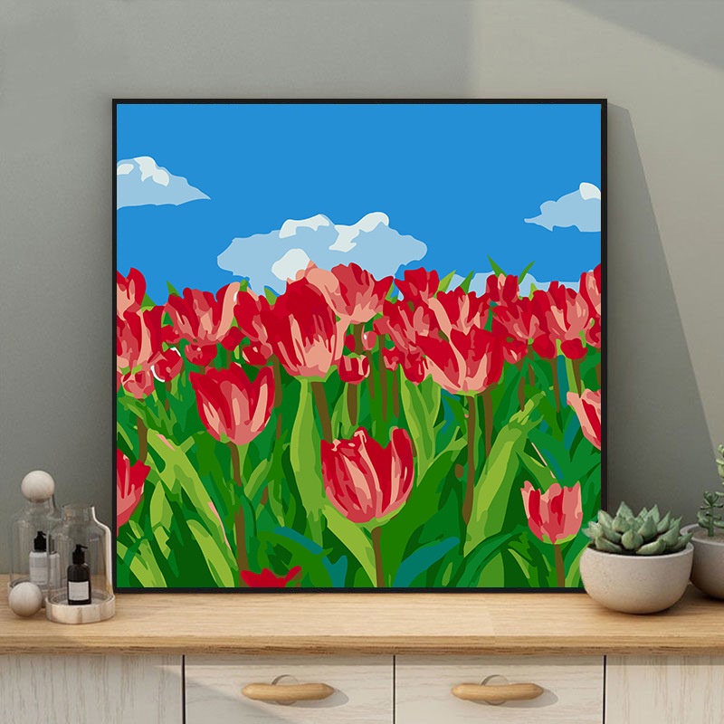 

[Little Star] 40*40cm Paint By Number DIY Paint By Number Kit No Frame