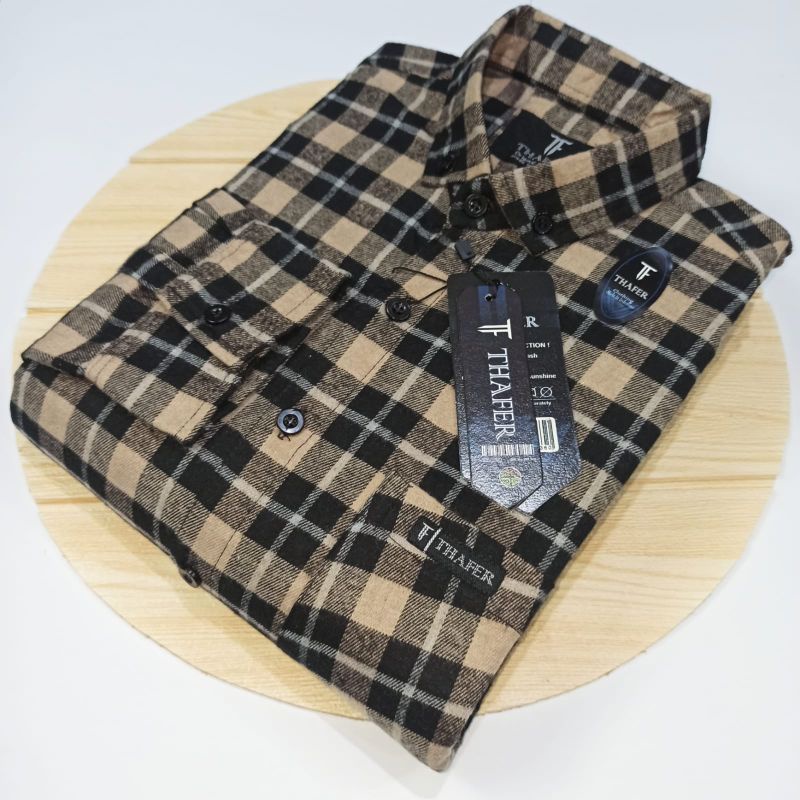 Kemeja Flanel pria - Flanel impor