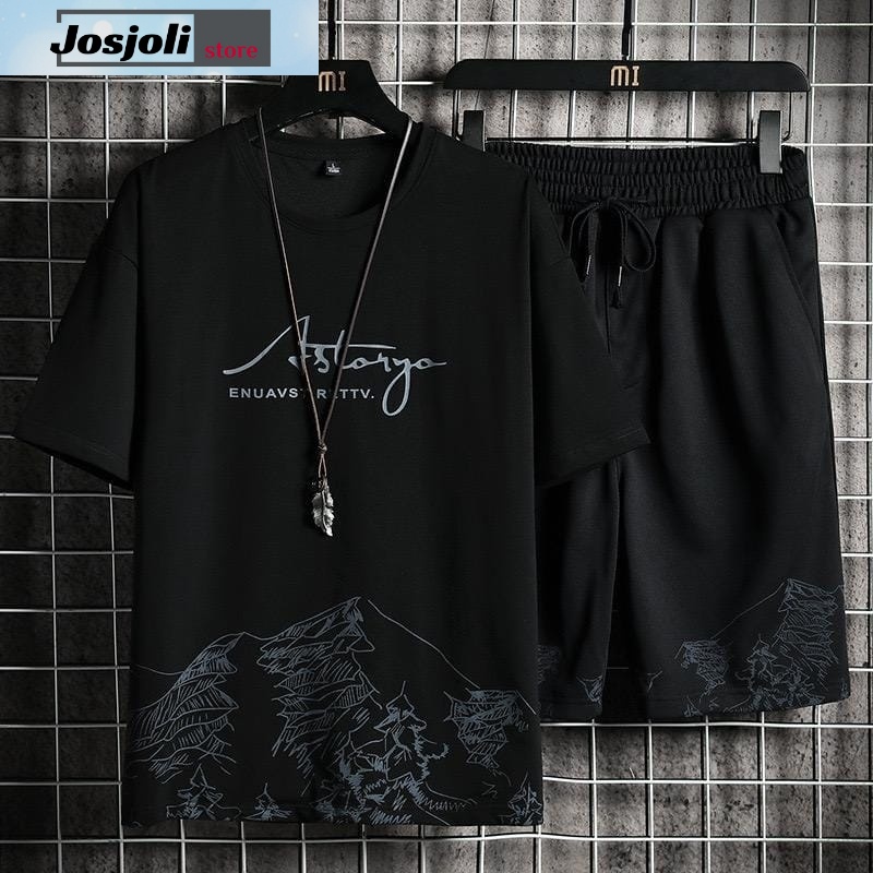 JOSJOLI_STORE/Stelan Astaryo/Satu Stel Atasan dan Bawahan Pria Dewasa/L XL XXL