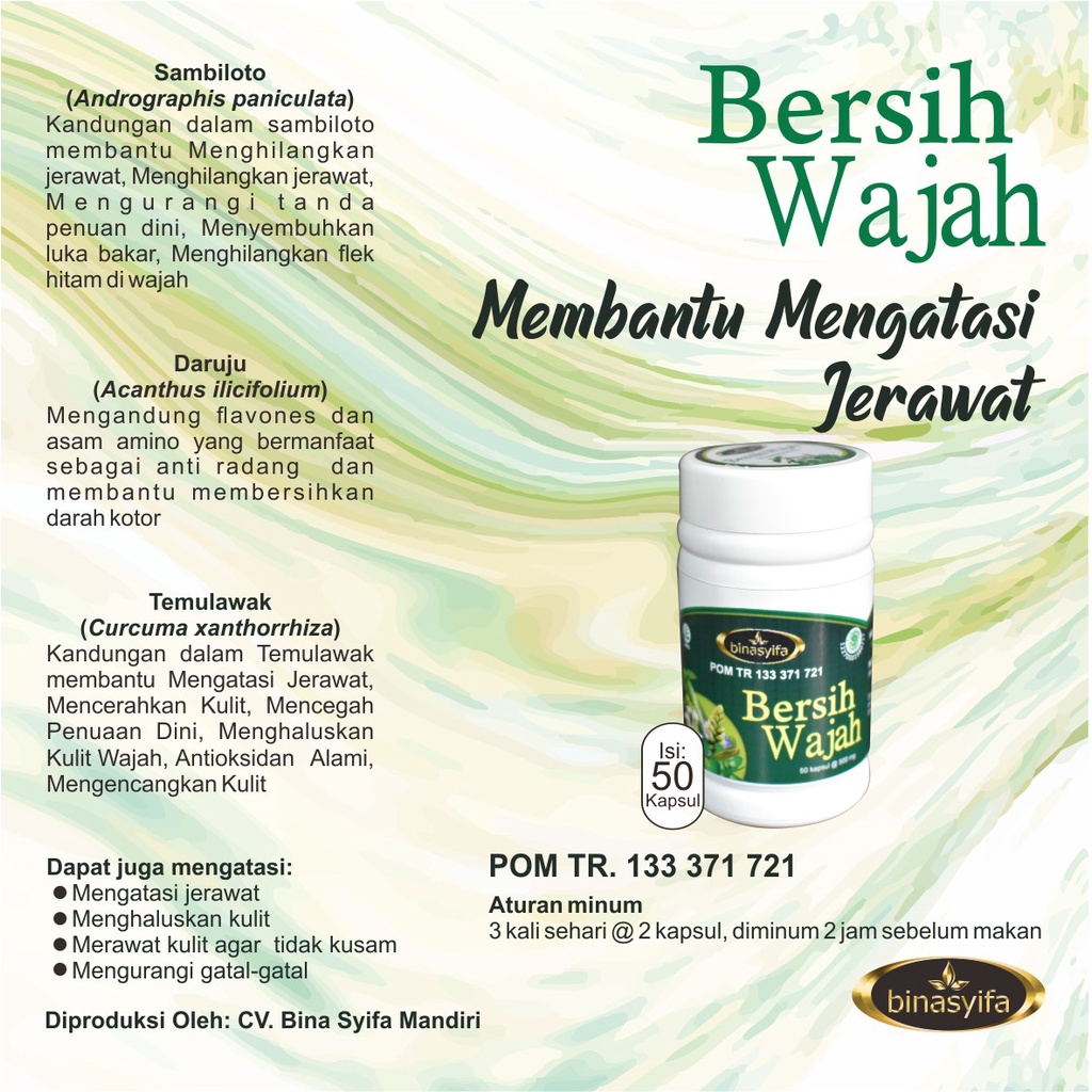 Obat Jerawat &amp; Kulit Kusam Bpom Membersihkan Bekas Jerawat Alami Ampuh Mampu Menghaluskan Kulit Wajah &amp; Membuat Wajah Bersih Bersinar Mengatasi Kulit Gatal Terbuat Dari Herbal Cocok Untuk Pria &amp; Wanita Bersihkan Jerawat &amp; Bekas Jerawat Tanpa Efek Samping