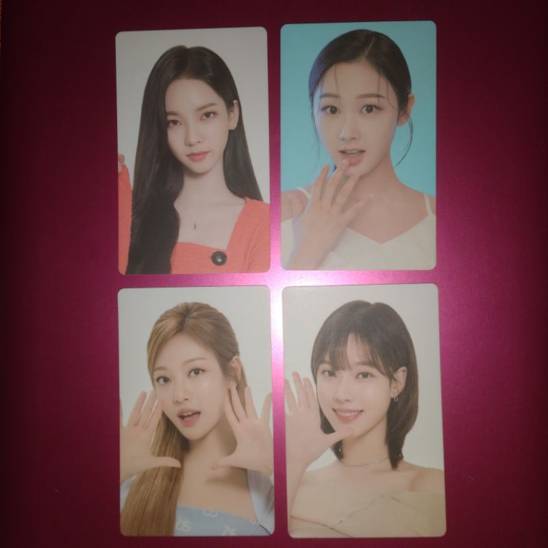 AESPA X MEDIHEAL OFFICIAL PHOTOCARD/PC (Karina Winter Ningning Giselle)