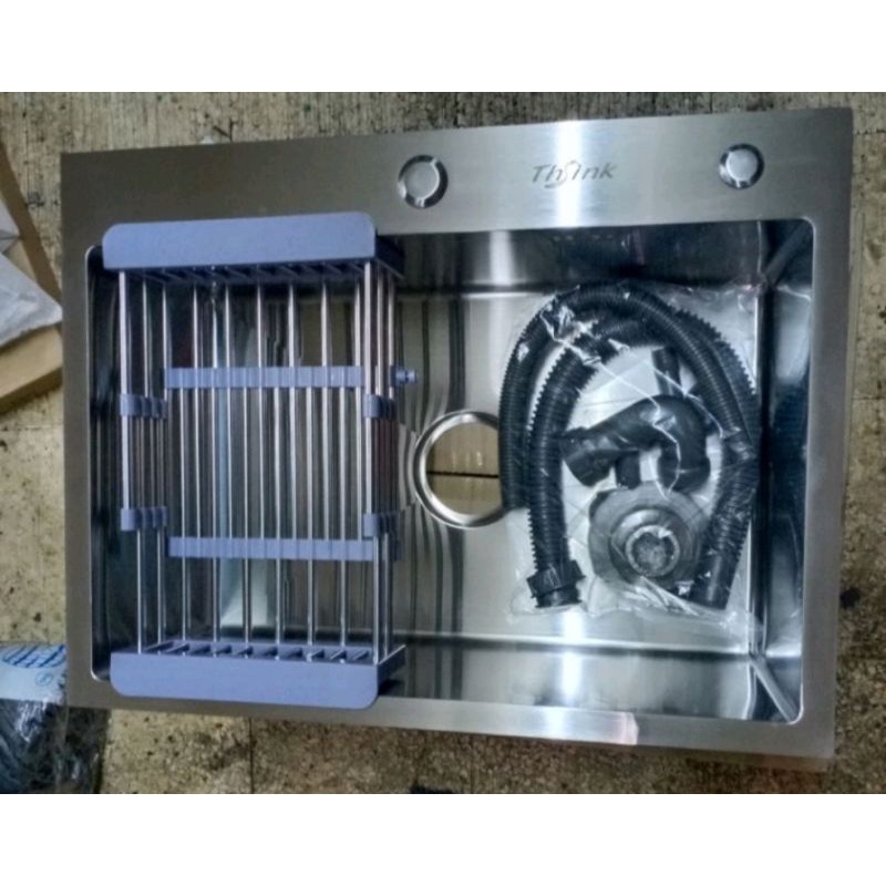 Paket komplit kitchen minimalis stainless 304 / Set kitchen sink stainless 304