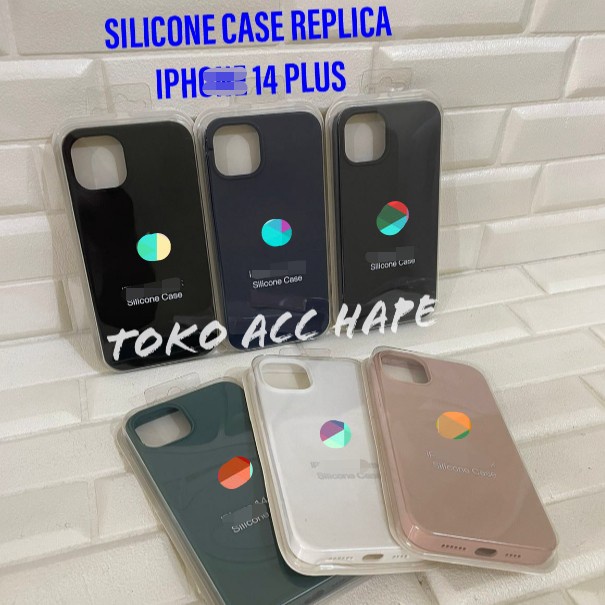 SILIKON/SILICONE CASE RETAIL PREMIUM Iphone 14 PLUS/PRO/PRO MAX