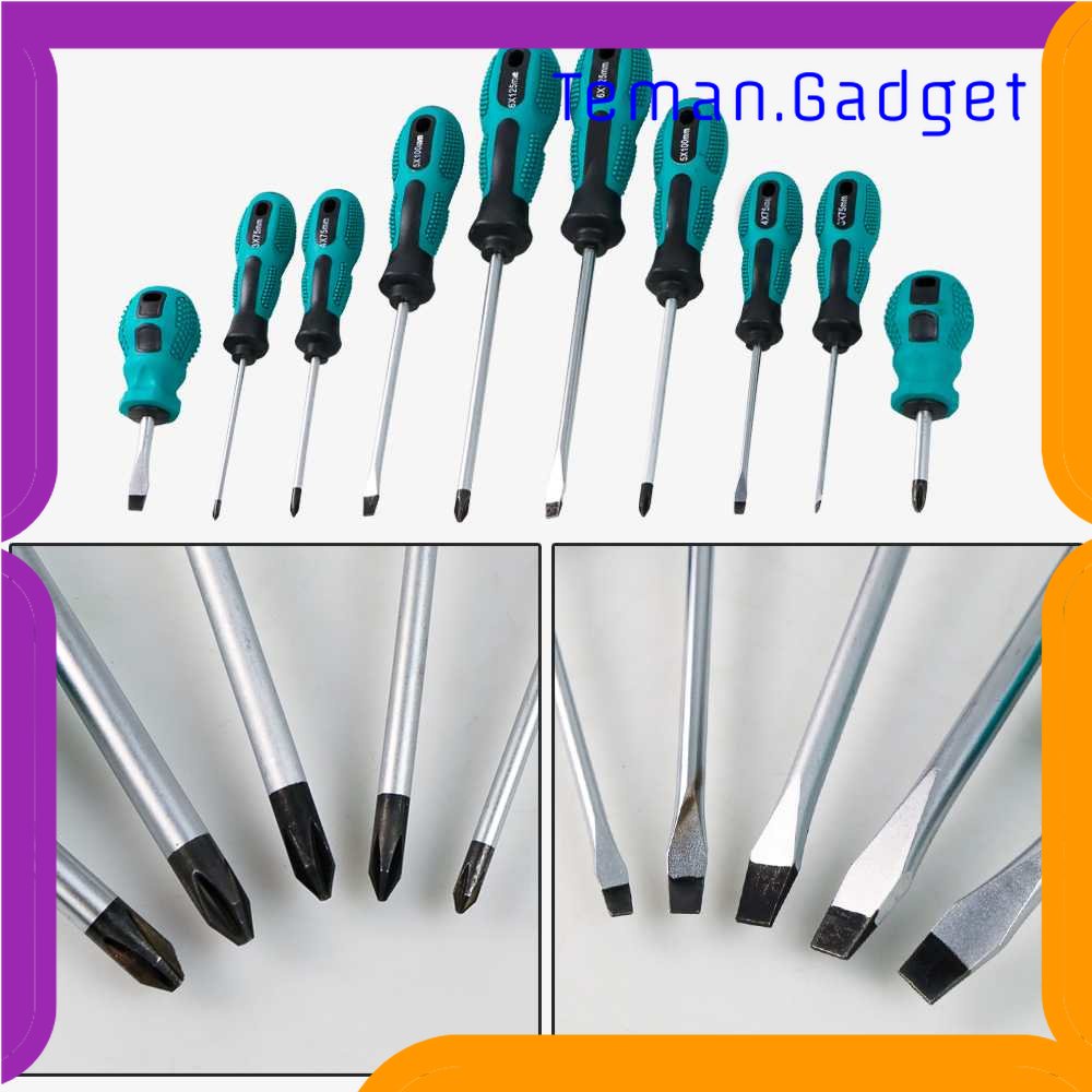 TG-PKK Obeng Set Reparasi Magnetic Head 10 in 1 - SK804