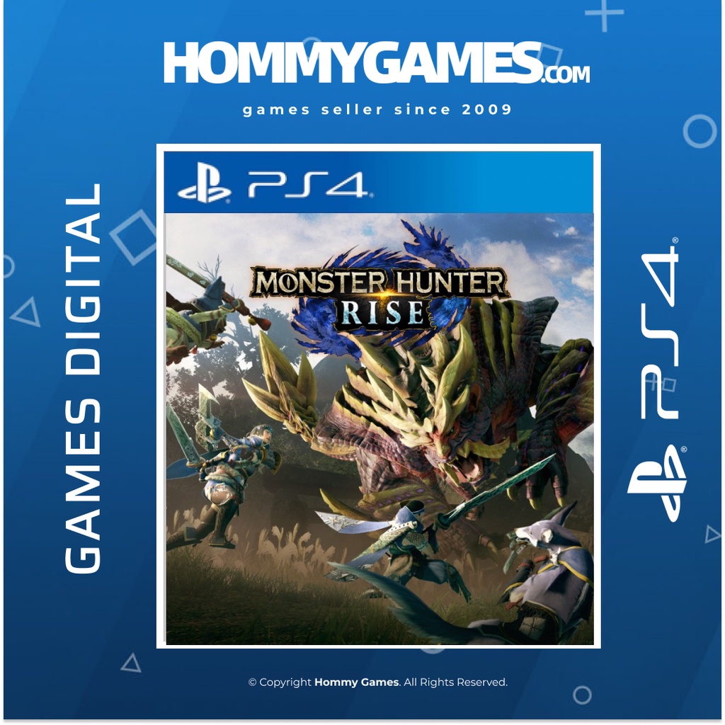 Monster Hunter Rise PS4 &amp; PS5 Digital Games