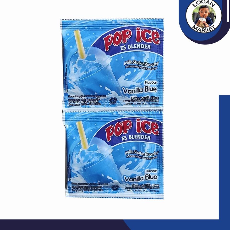 

codeY4k4J Pop Ice Es Blender Vanilla Vanila Blue Renceng 10 Pcs Sachet 25gram