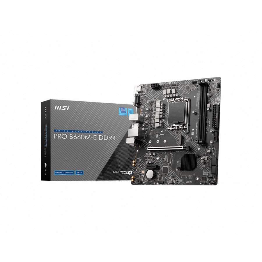 MOTHERBOARD MSI PRO B660M-E DDR4
