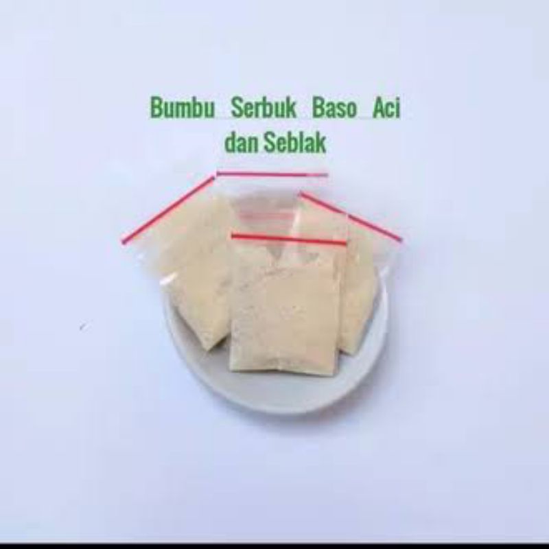 

Bumbu Baso saset/bumbu BOCI racikan/bumbu seblak