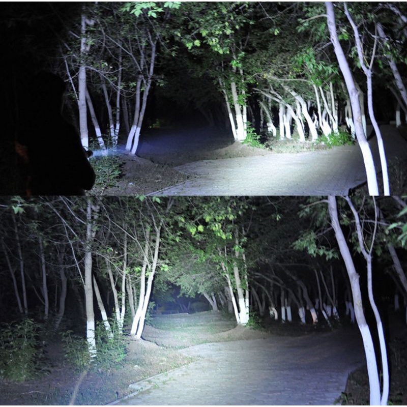 Senter Led Flashlight Cree Xm P50 / Senter Camping Police