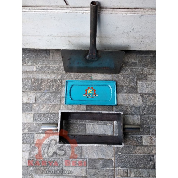 cetakan conblok motif kubah  t 8cm