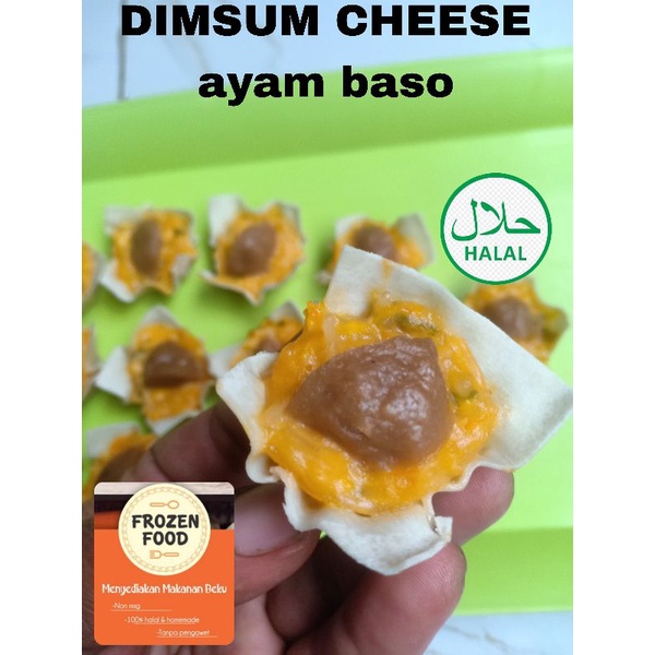 

DIMSUM CHEESE AYAM BASO BISA KUKUS DAN GORENG HOMEMADE TANPA PENGAWET HALAL ISI 20 PCS + SAMBAL SUPER PEDAS COCOK UNTUK HIDANGAN KELUARGA LAUK MAKAN DAN OLEH-OLEH DARI CIREBON BY CHEF WINDY