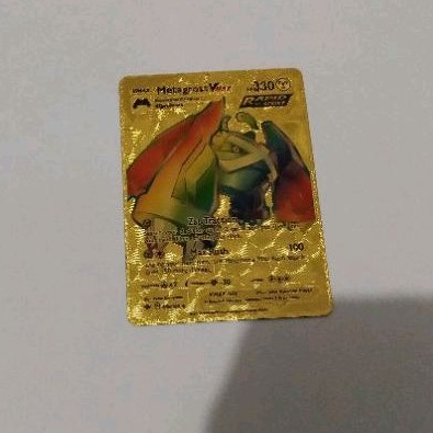 Pokemon Card - Metagross Vmax Golden Rainbow