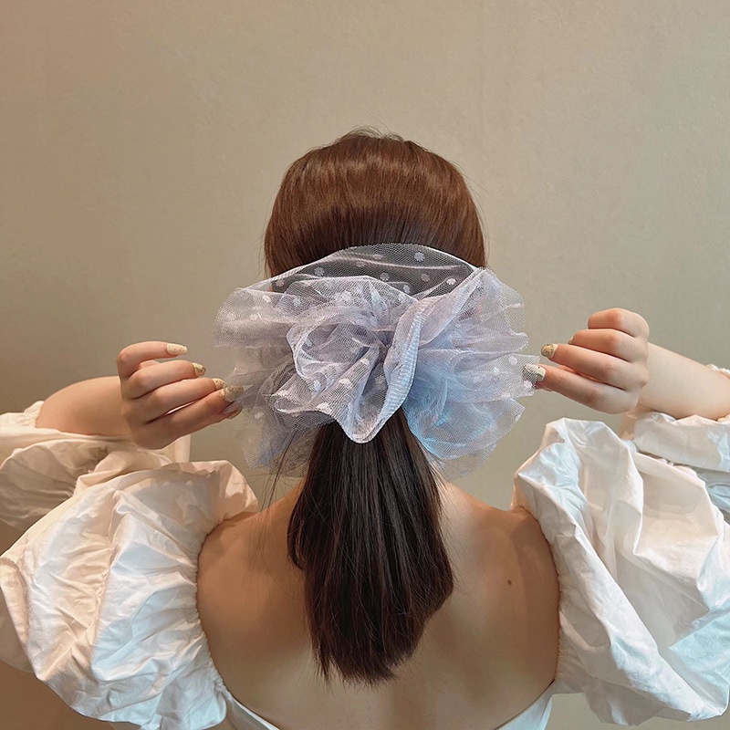 Big Scrunchie Hijab Cepol Ikat Rambut Premium Kuncir Rambut Jumbo Besar Giant Korea Fashion Renda
