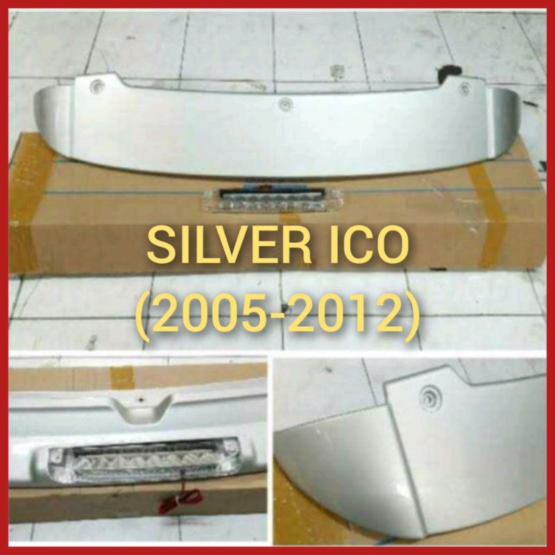 Spoiler Sayap Mobil Innova 2005-2015 + Lampu Rem