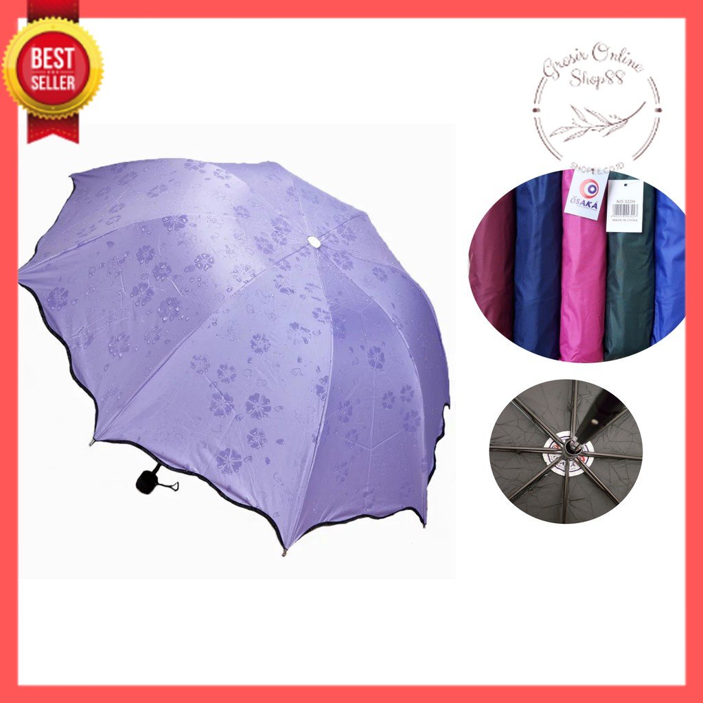 GOS -A403- Payung Lipat 3D Magic - Payung Motif Anti UV - Payung Lipat Kecil Motif 3D - Magic Umbrella