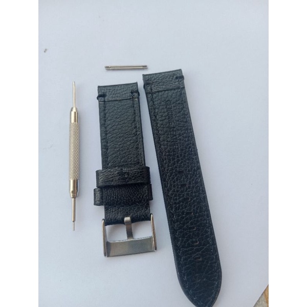 Tali Jam tangan A C EXP Fos  22mm 24mm hitam coklat Strap watch