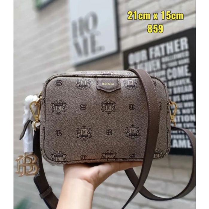 tas bonia original sling camera bag crown