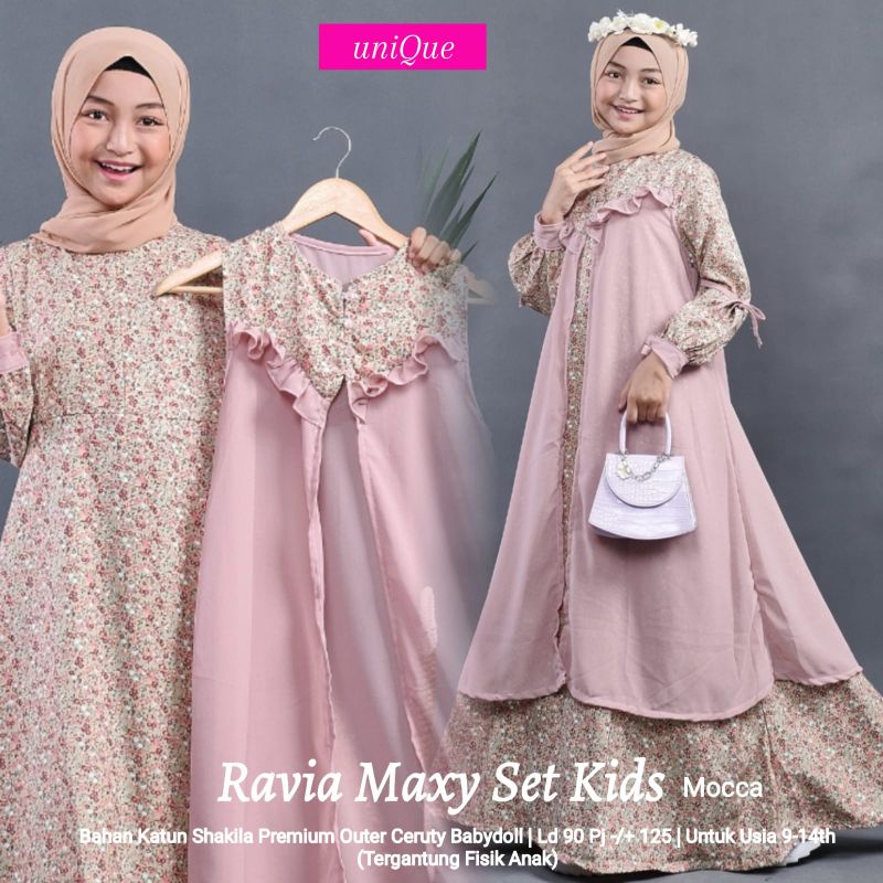 Ravia Kids Gamis Anak by Unique