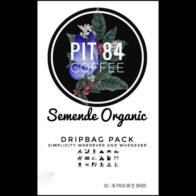 

Drip Coffee Pack 10 dripbag - Arabica Semendo Natural