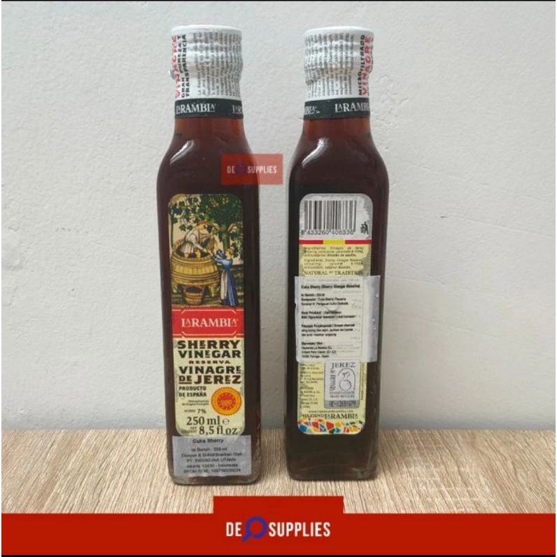

La Rambla Sherry Vinegar Reserve 250ml - Cuka Sherry Anggur Larambla