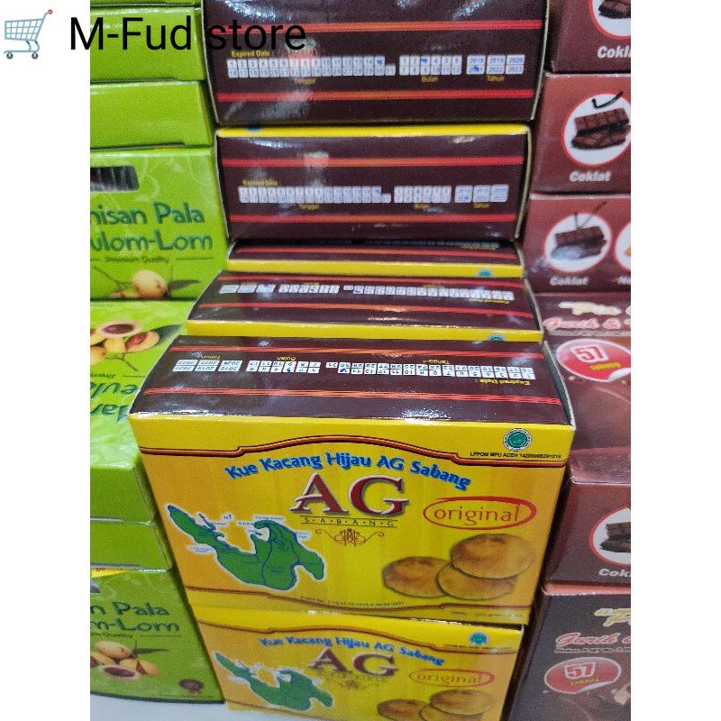 Kue AG bakpia kacang hijau Sabang | oleh-oleh khas Aceh