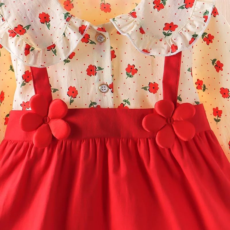 Dress Bayi Perempuan SHULA Pakaian Fashion Anak Bayi Perempuan 6 bulan - 3 tahun Korean Style Import