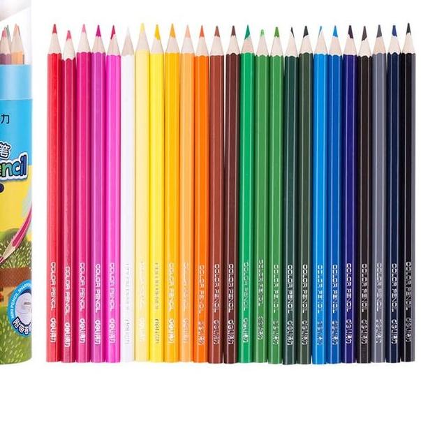 

Limited 옷 Pensil Warna DELI Youku 24 Warna Bonus Serutan - 7014