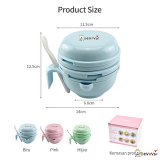 BEVAVAR 10 In 1 Alat Mpasi Bayi Baby Food Maker Grinding Bowl Alat Pembuat Makanan Bayi Anak