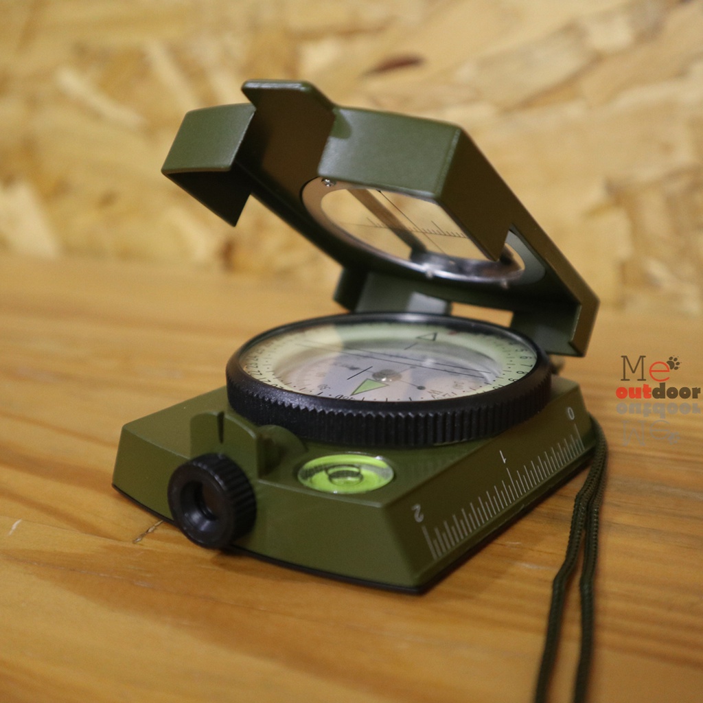 Jual Kompas Hijau Army Clinometer Profesional Shopee Indonesia