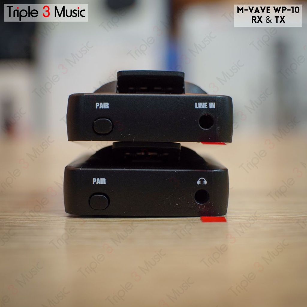 M-VAVE WP 10 2.4GHz Sistem Wireless in ear monitor IEM Receiver dan transmitter