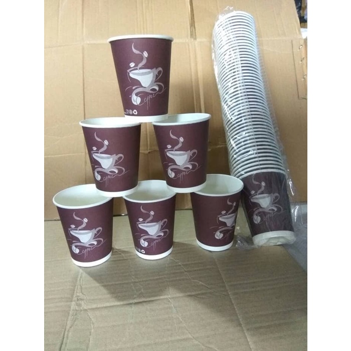 Moulding Gelas Cup Gypsum Casting 14 Oz Datar Merek Ideal
