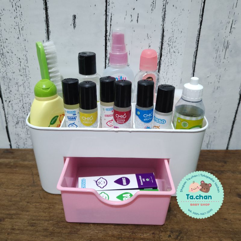 Rak Kosmetik Plastik / rak serbaguna / Rak skincare / Rak Laci kosmetik/ kado /Rak atk alat tulis kantor / organizer serbaguna