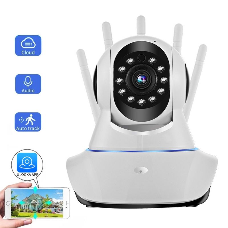 Kamera CCTV Wifi PTZ Smart Camera IR Sensor 480p Q6