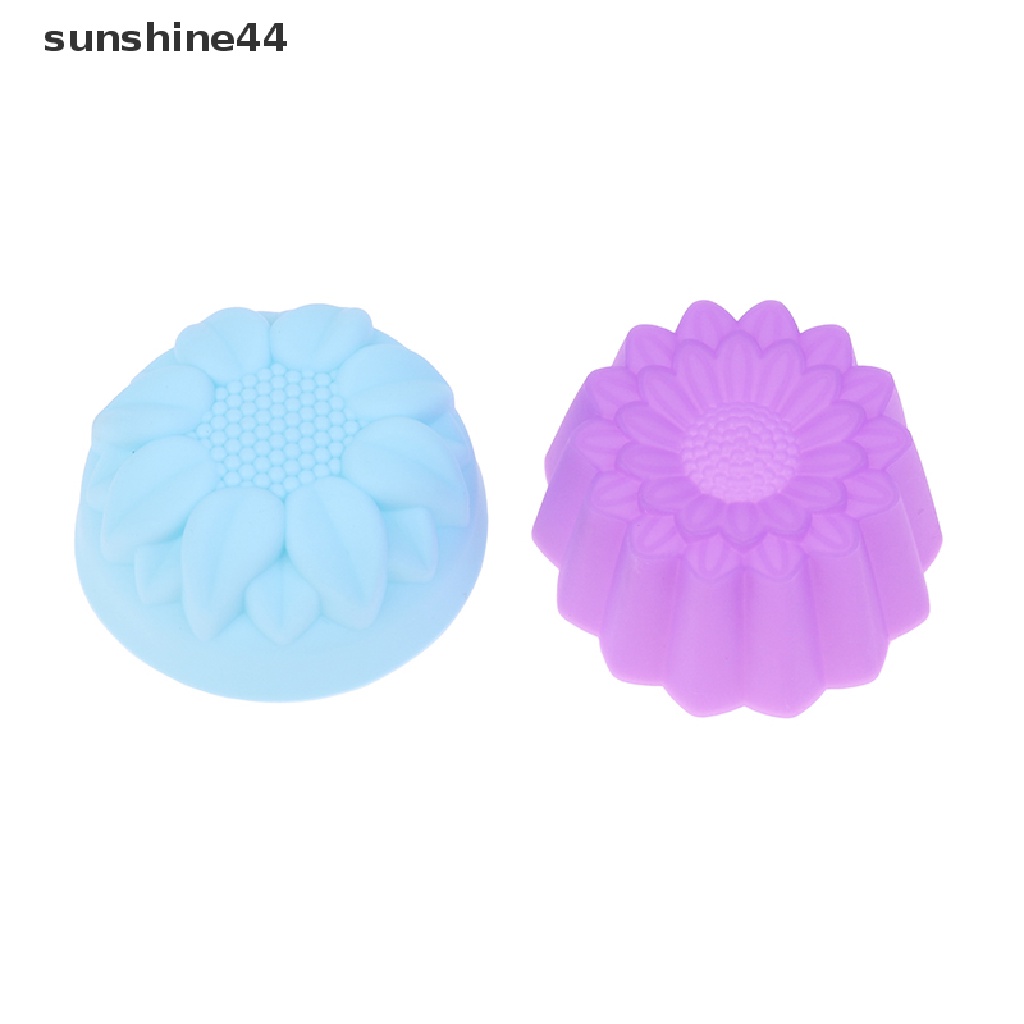 Sunshine 6Pcs 5 cm Silikon Cake Cup Liner Baking Cup Cetakan Muffin Cakecup Alat Kue.