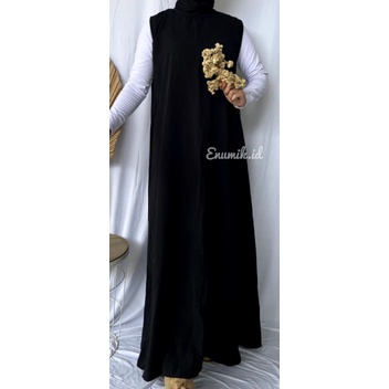 Long inner sleeveler / inner dress / gamis lekmong tanpa lengan