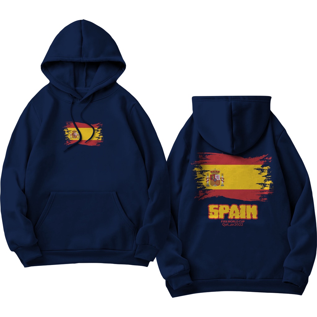 Holyrider SPAIN Sweater Hoodie Distro Sablon DTF Fleece Cotton II Holyrider Jumper Hoodie SPAIN II M-XXL (Pria &amp; Wanita) Free stiker&amp;Gantungan Kunci