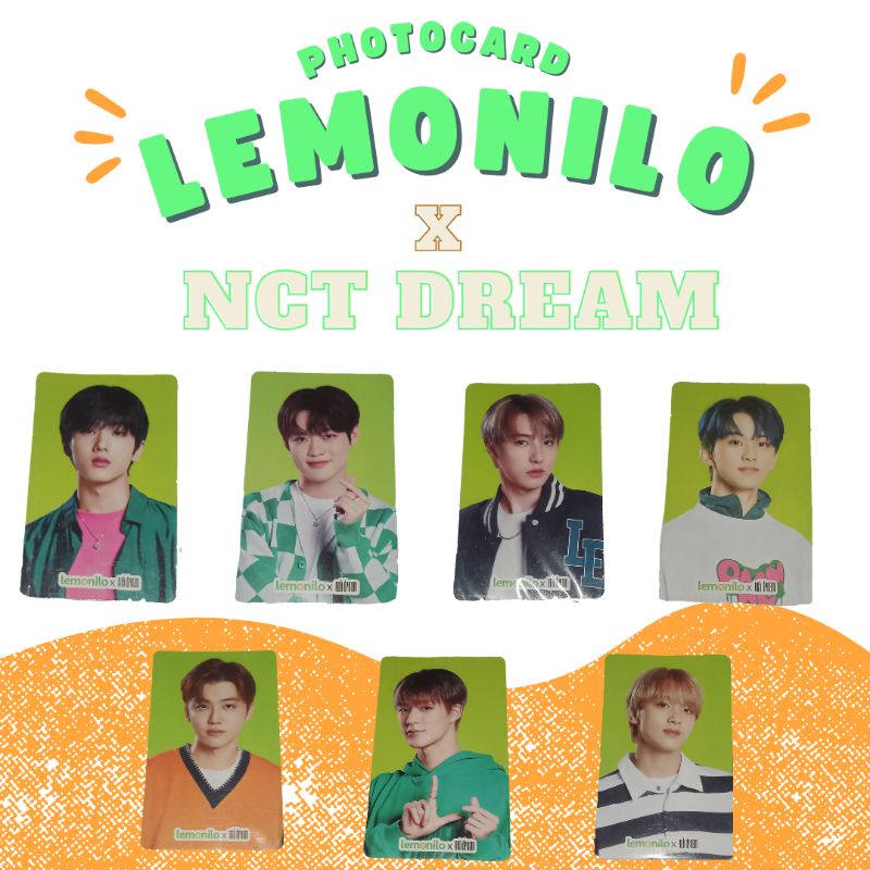PHOTOCARD LEMONILO × NCT DREAM