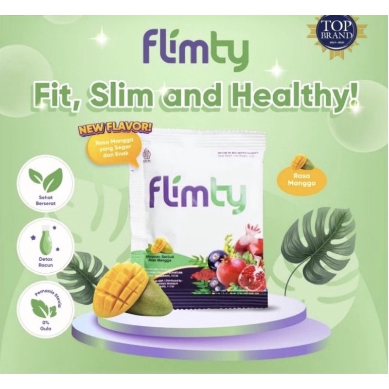 FLIMTY 1 BOX BLACKCURRANT RASPBERRY MANGO | FIBER PELANGSING | NUTRISI SLIM | FLIMTY MINUMAN SERBUK