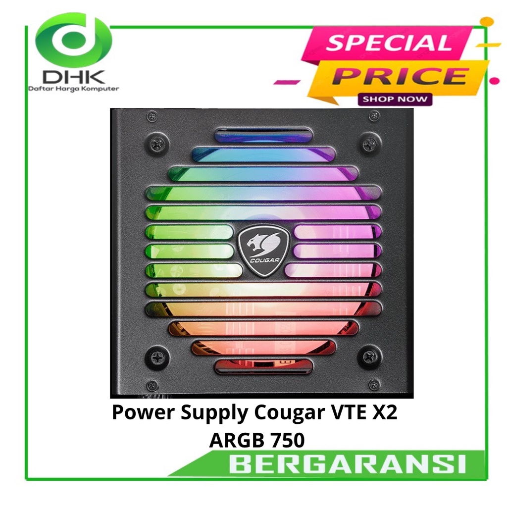 Power Supply Cougar VTE X2 ARGB 750
