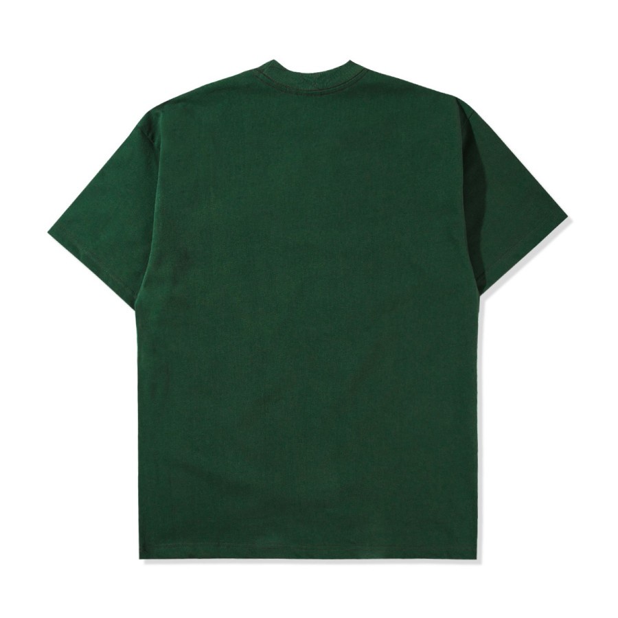 Real Heavy SS Pocket T Shirt 16s Green