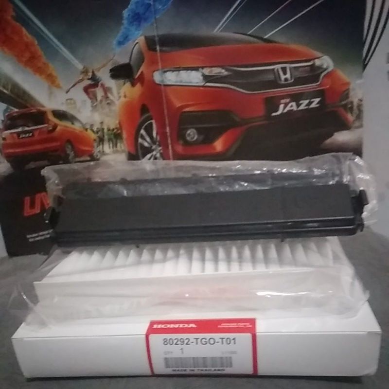 paket filter ac honda brio/filter ac+cover/brio/mobilio/jazz/hrv ORIGINAL