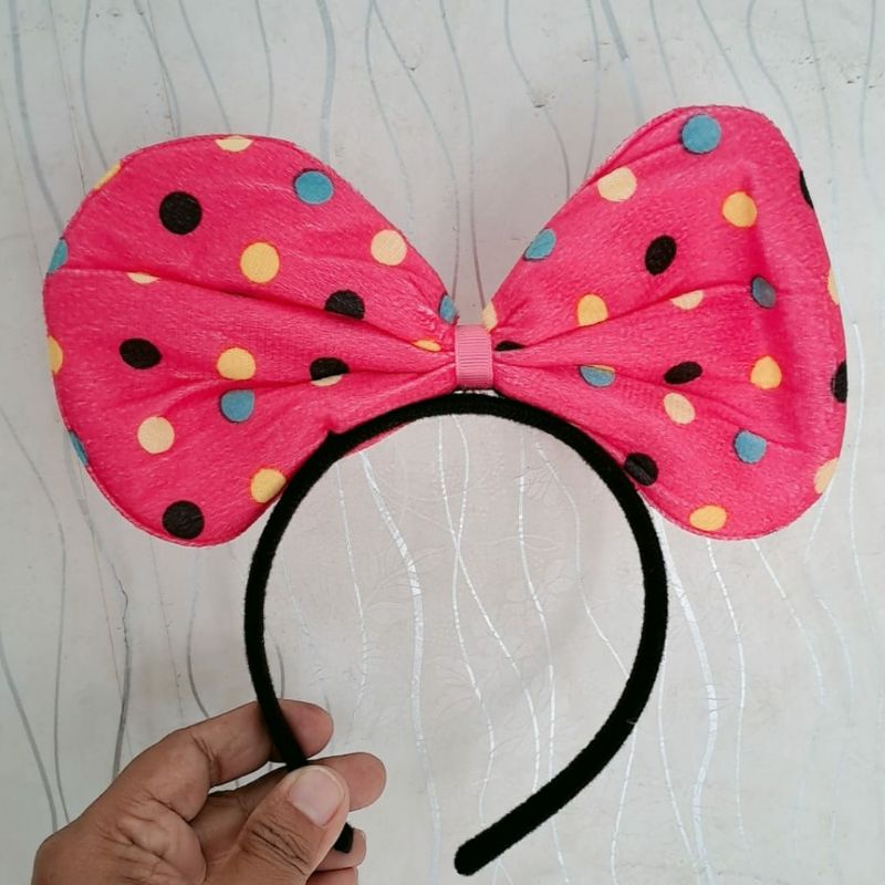 bando mickey mouse Besar / bando telinga mickey