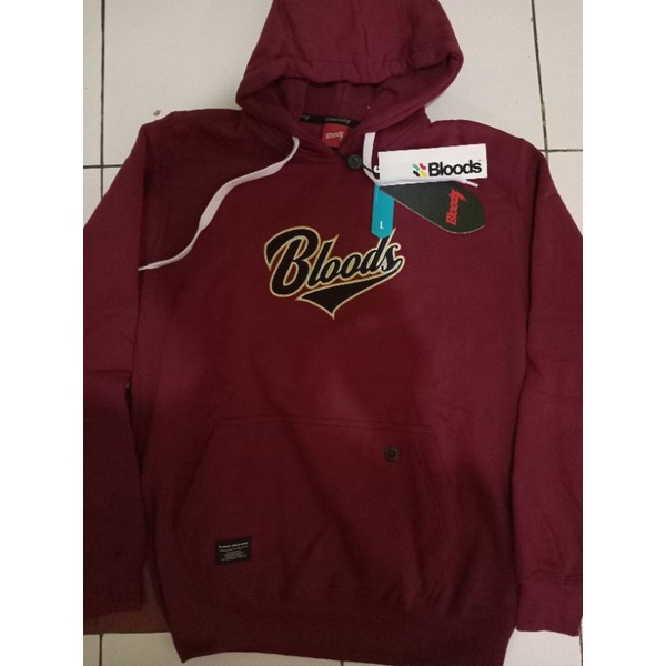 BLOODS Hoodie -Yanco 02 Maroon