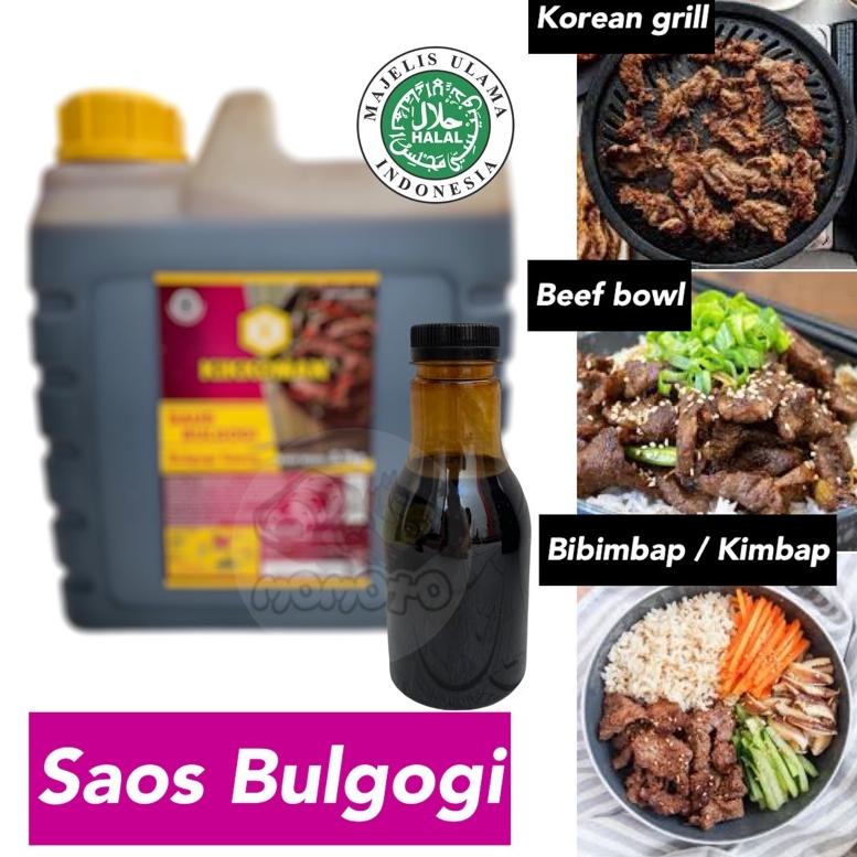 

[KODE PRODUK BWQFJ6646] Kikkoman Saus Bulgogi 250 ml Saos Barbeque HALAL Korea Grill