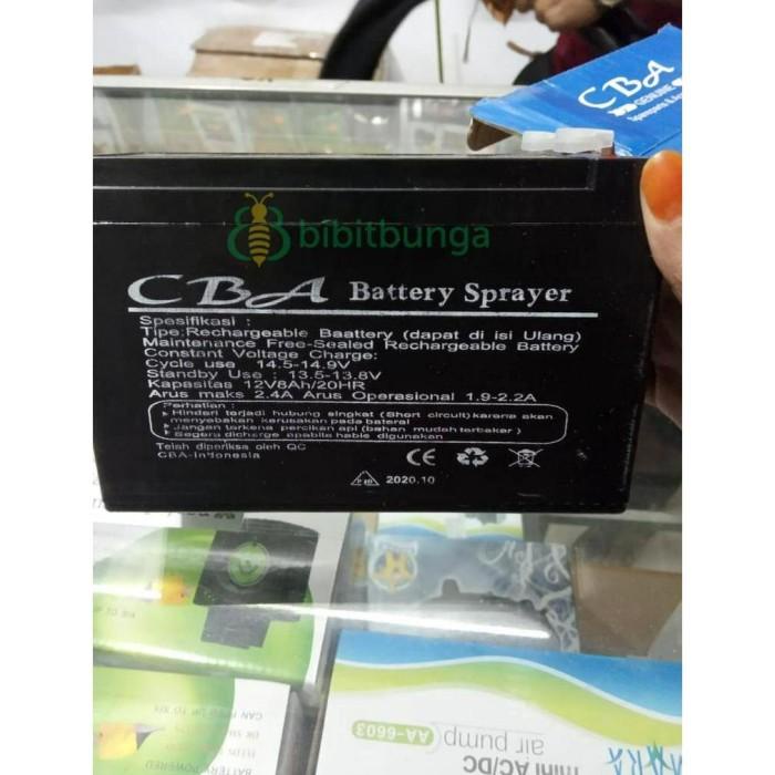 Cba Battery Baterai Sprayer Elektrik Aki Accu Alat Semprot New