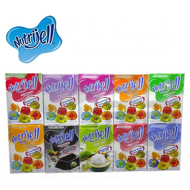 

NUTRIJELL EKONOMIS RASA BUAH 10gr NUTRIJEL JELLY POWDER AGAR AGAR