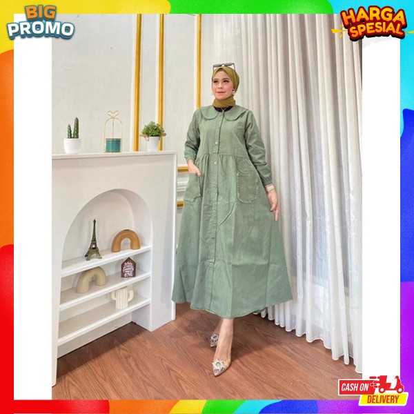 Bsju Dress Dewasa Buju Sari Ibu Ibu Deres Sarii Branded Drees Sari Wnta Baju Gamis 2023 Model Baru G