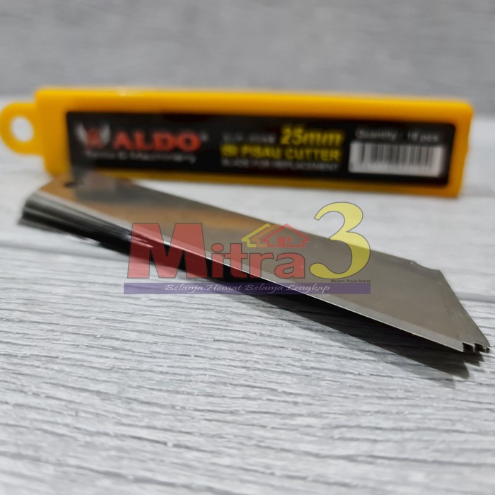 

/////] REFILL / ISI Mata Pisau Cutter Besar ALDO Heavy Duty Super Sharp 25mm