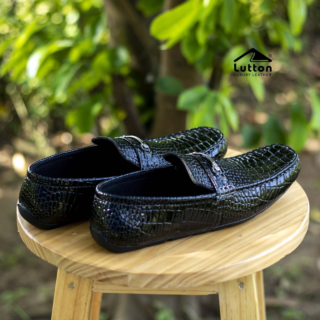 LUTTON - SEPATU MOCASIN TEBARU 2022 - SEPATU MOCASIN ALIGATOR